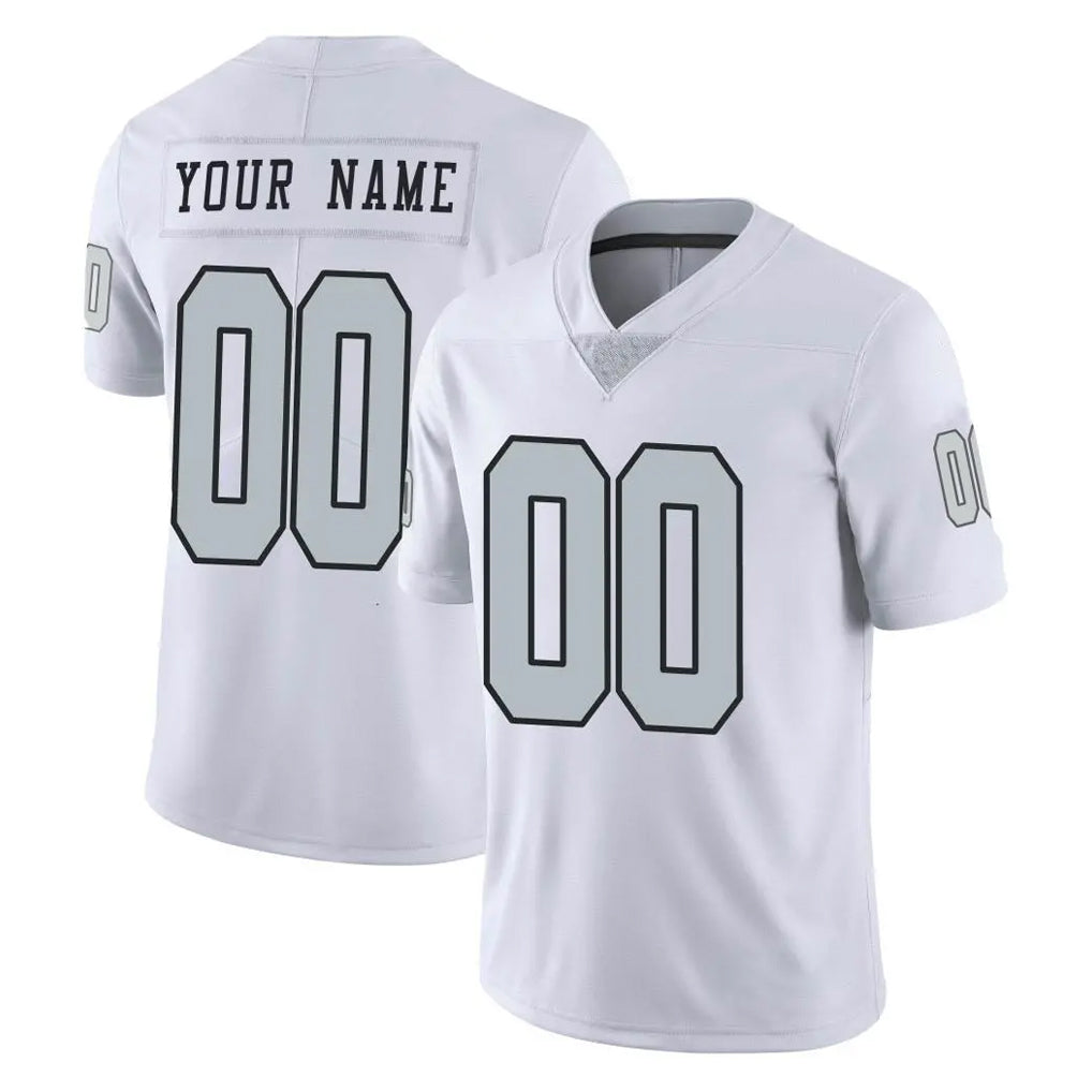 RedF Custom LV.Raiders White Limited Color Rush Home Game Any Name & Numbers Stitched Jerseys