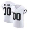 RedF Custom LV.Raiders White Vapor F.U.S.E. Elite Stitched Jerseys