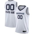 RedF Custom M.Grizzlies White 202021 Swingman Stitched Jerseys- Association Edition