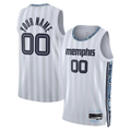 RedF Custom M.Grizzlies White 202526 City Edition Swingman Stitched Jerseys