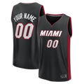 RedF Custom M.Heat  Black Fast Break Jerseys - Icon Edition