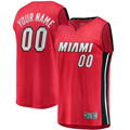 RedF Custom M.Heat  Red Fast Break Jerseys - Statement Edition