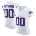 RedF Custom MN.Vikings White Vapor F.U.S.E. Elite Stitched Jerseys