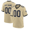 RedF Custom NO.Saints Gold Gameday Golds Alternate Game Stitched Jerseys
