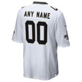 RedF Custom NO.Saints White Home Game Stitched Jerseys