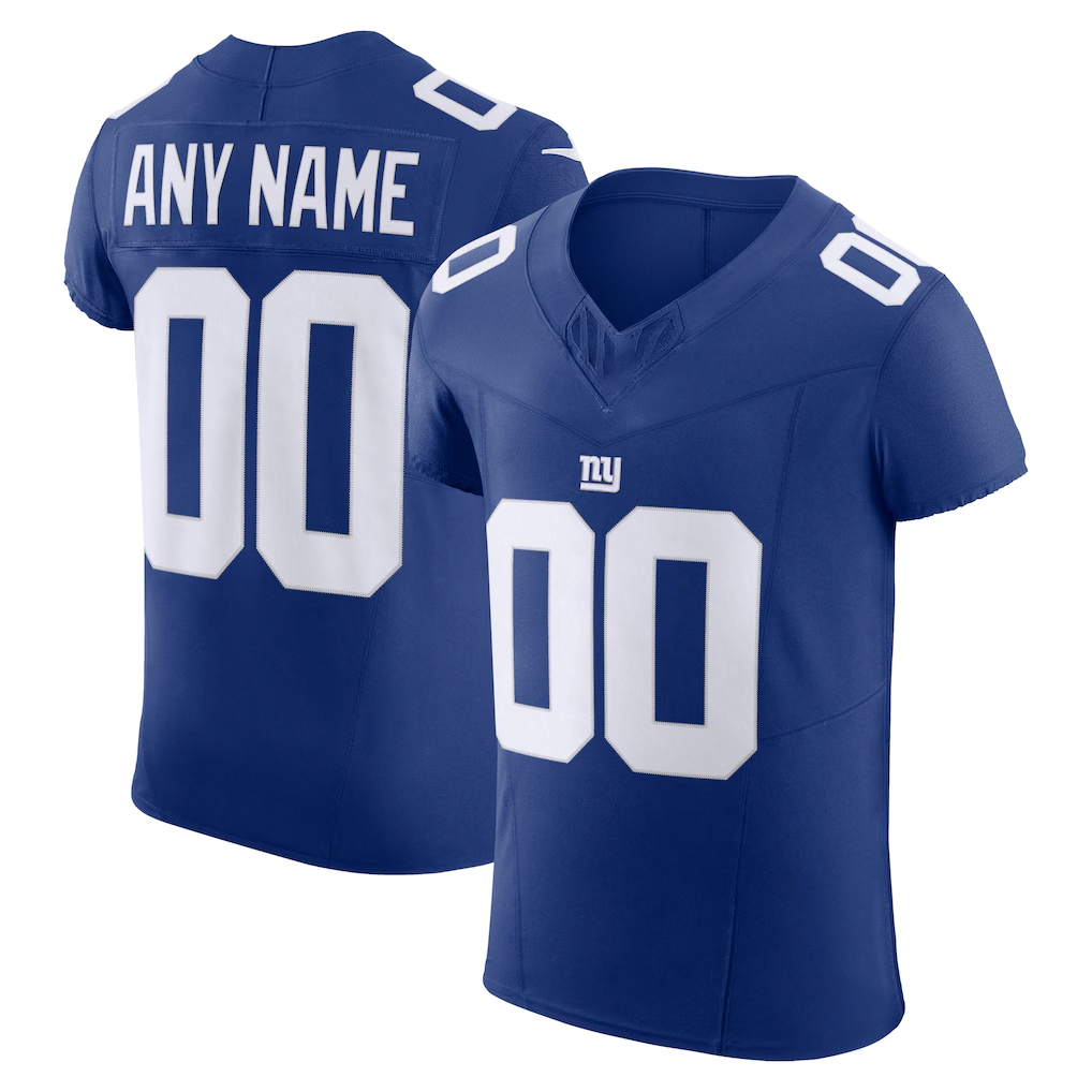 RedF Custom NY.Giants Royal Vapor F.U.S.E. Elite Stitched Jerseys