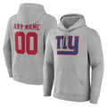 RedF Custom NY.Giants Authentic Personalized Name & Number Hoodie Stitched Jerseys