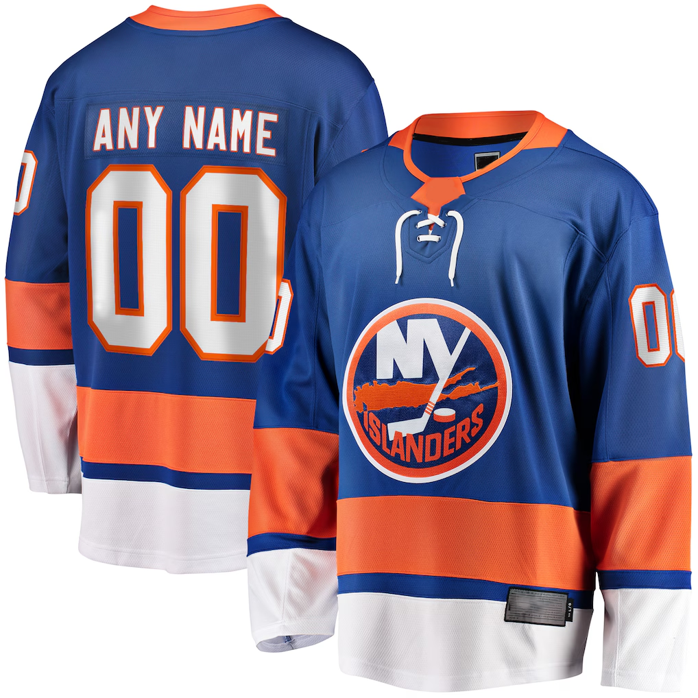 RedF Custom NY.Islanders Blue Breakaway Jerseys