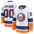 RedF Custom NY.Islanders White Away Premium Jerseys