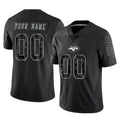 RedF Custom NY.Jets Black Limited Reflective Home Game Any Name & Numbers Stitched Jerseys