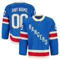 RedF Custom NY.Rangers Blue Centennial Authentic Pro Jerseys
