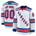 RedF Custom NY.Rangers White Away Premium Jerseys