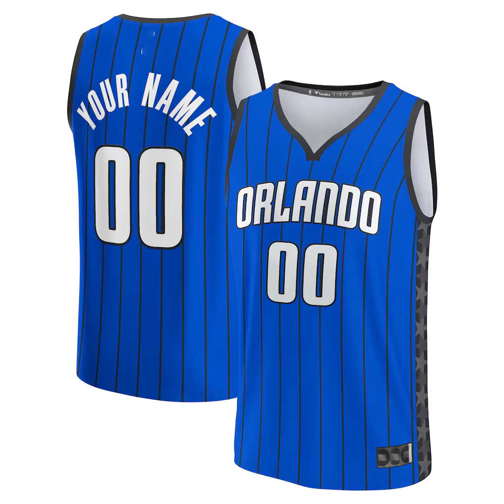 RedF Custom O.Magic Blue Fast Break Jerseys - Statement Edition