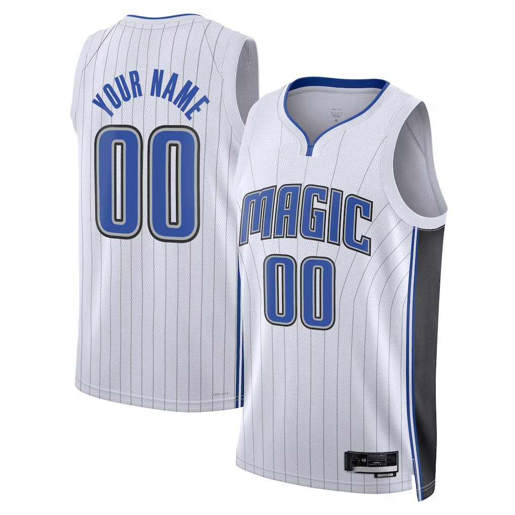 RedF Custom O.Magic White Swingman Jerseys - Association Edition