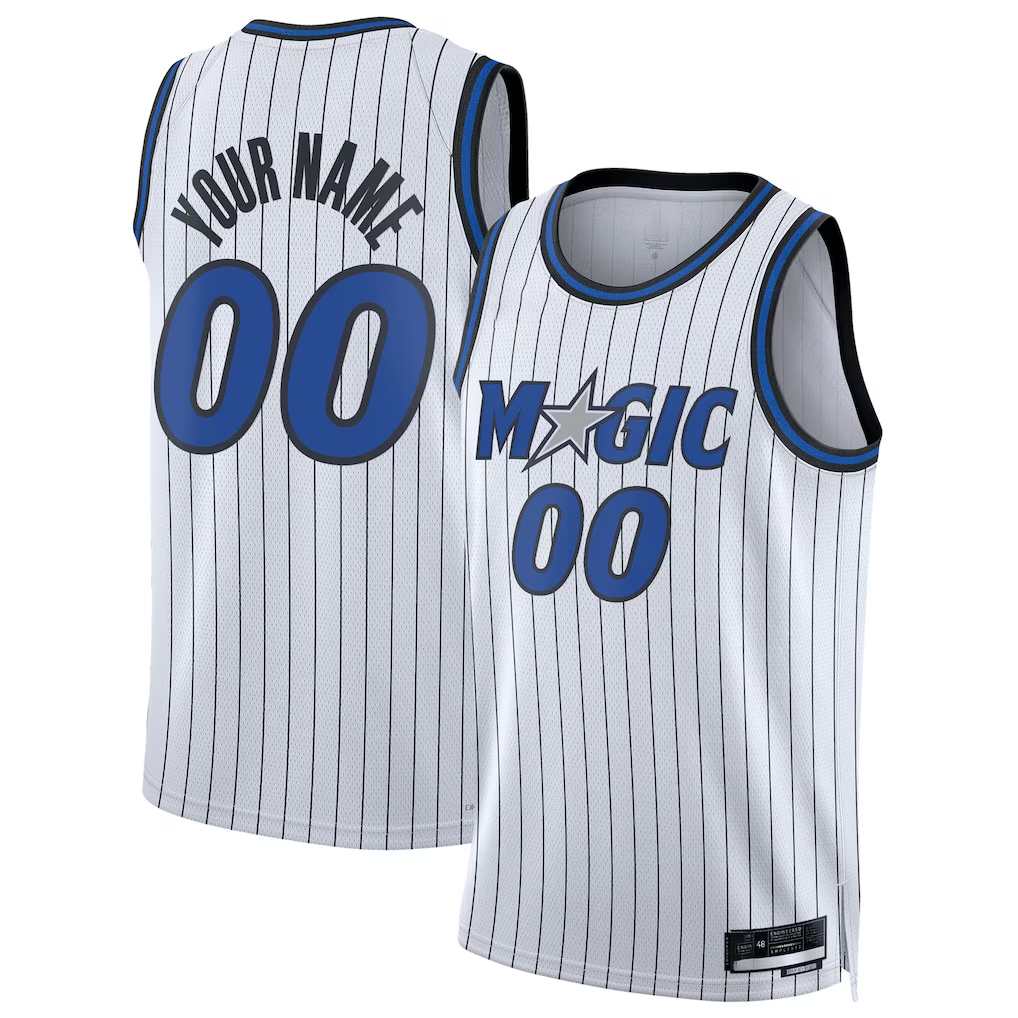 RedF Custom O.Magic White Swingman Jerseys - Association Edition