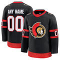 RedF Custom O.Senators Black Home Premium Jerseys