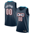 RedF Custom OC.Thunder Blue 202526 City Edition Swingman Stitched Jerseys