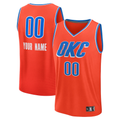 RedF Custom OC.Thunder Orange Swingman Stitched Jerseys - Icon Edition