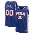 RedF Custom P.76ers Labaron Philon Jr  Royal 2026  Draft First Round Pick Fast Break Jerseys - Icon Edition