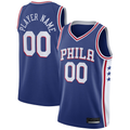 RedF Custom P.76ers Royal 202021 Swingman Jerseys - Icon Edition