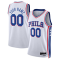 RedF Custom P.76ers White 202223 Swingman Jerseys - Association Edition