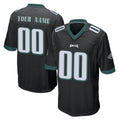 RedF Custom P.Eagles Black Home Game Any Name & Numbers Stitched Jerseys
