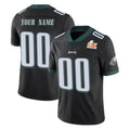 RedF Custom P.Eagles Black Limited Vapor Untouchable Super Bowl LIX Home Game Any Name & Numbers Stitched Jerseys