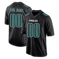 RedF Custom P.Eagles Carbon Black Fashion Home Game Any Name & Numbers Stitched Jerseys