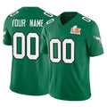 RedF Custom P.Eagles Green Kelly Alternate Vapor F.U.S.E. Super Bowl LIX Home Game Any Name & Numbers Stitched Jerseys