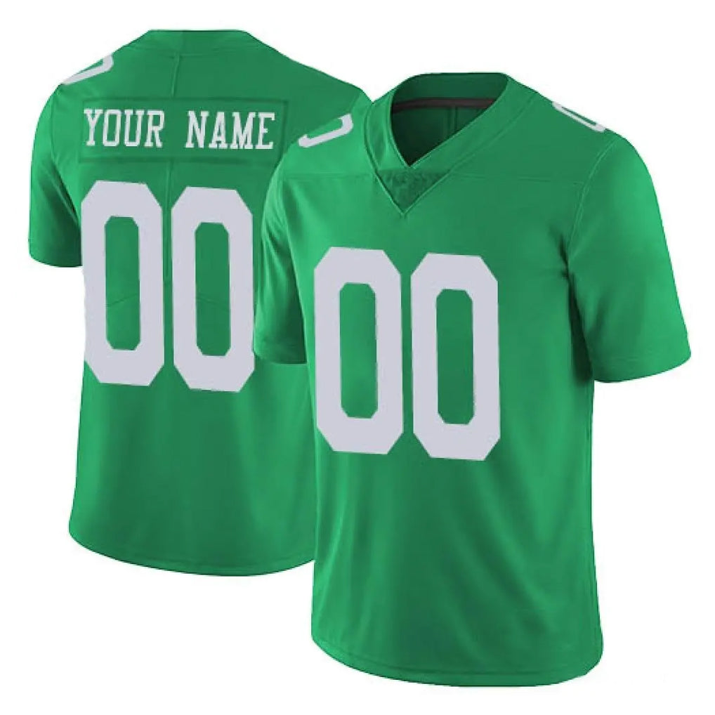RedF Custom P.Eagles Green Limited Vapor Untouchable Home Game Any Name & Numbers Stitched Jerseys