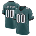 RedF Custom P.Eagles Midnight Green Team Stitched Jerseys