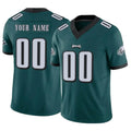 RedF Custom P.Eagles Team Color Green Limited Vapor F.U.S.E. Home Game Any Name & Numbers Stitched Jerseys