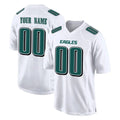 RedF Custom P.Eagles White Tundra Fashion Home Game Any Name & Numbers Stitched Jerseys