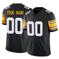 RedF Custom P.Steelers Black Limited Alternate Vapor F.U.S.E. Home Game Any Name & Numbers Stitched Jerseys