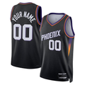 RedF Custom P.Suns Black Swingman Stitched Jerseys - Statement Edition