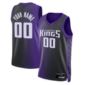RedF Custom S.Kings Purple Swingman Stitched Jerseys - Statement Edition