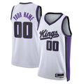 RedF Custom S.Kings White Swingman Stitched Jerseys - Association Edition