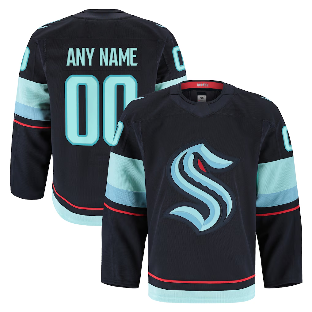RedF Custom S.Kraken Deep Sea Blue Home Premium Jerseys