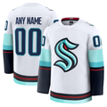 RedF Custom S.Kraken White Away Premium Jerseys