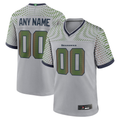 RedF Custom S.Seahawks Gray 2025 Rivalries Collection Game Stitched Jerseys