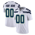 RedF Custom S.Seahawks White Limited Vapor Untouchable Home Game Any Name & Numbers Stitched Jerseys