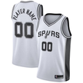 RedF Custom SA.Spurs White 202021 Swingman Stitched Jerseys- Association Edition