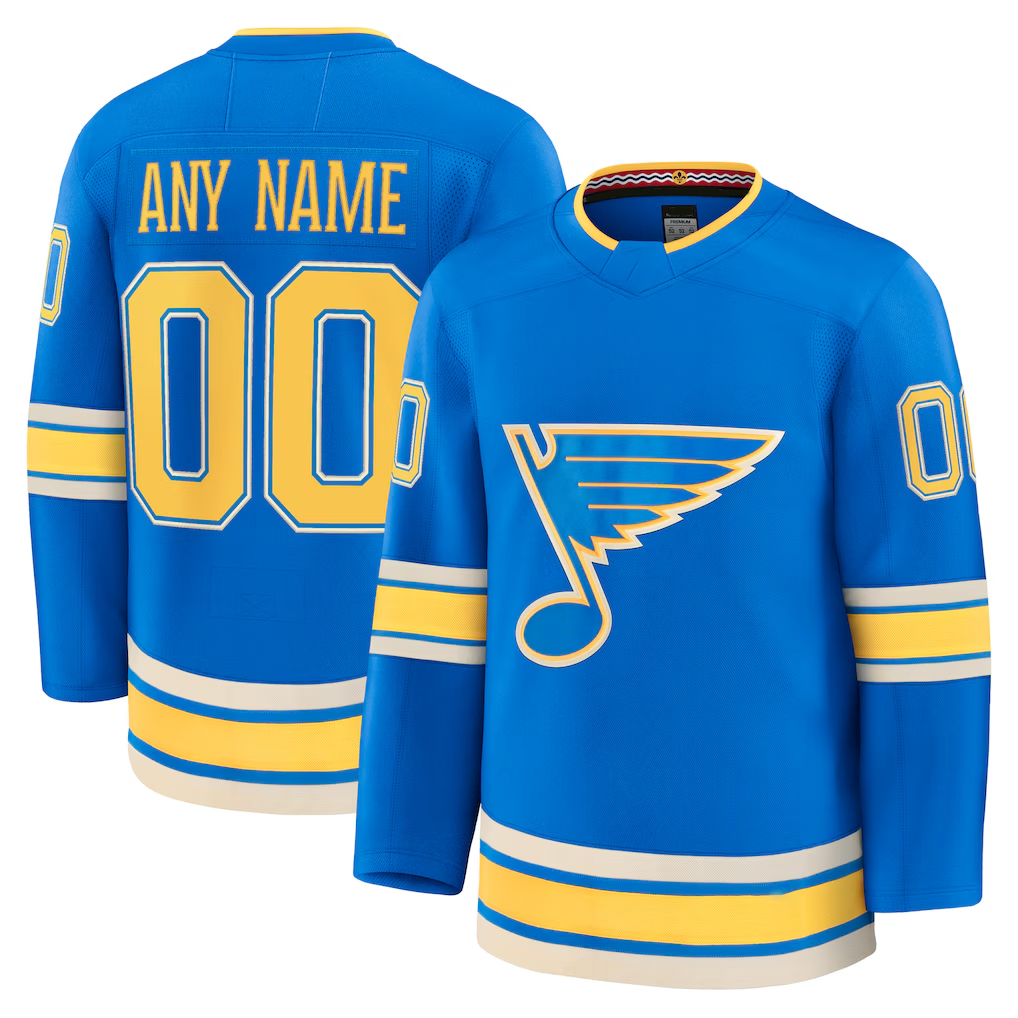RedF Custom SL.Blues Blue Alternate Premium Jerseys