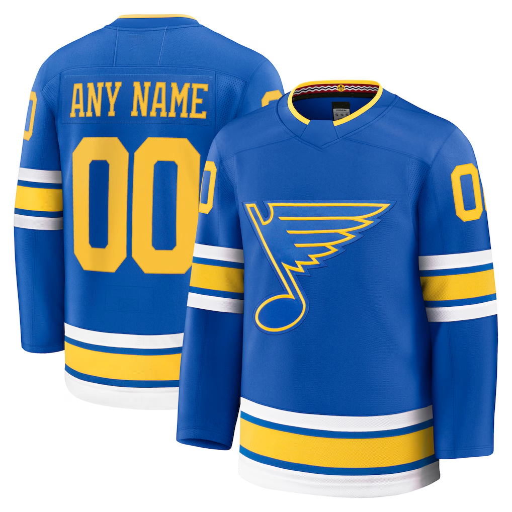 RedF Custom SL.Blues Blue Home Premium Jerseys