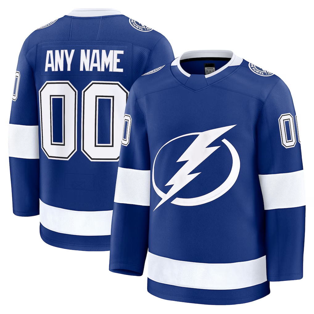RedF Custom TB.Lightning Blue Home Premium Jerseys