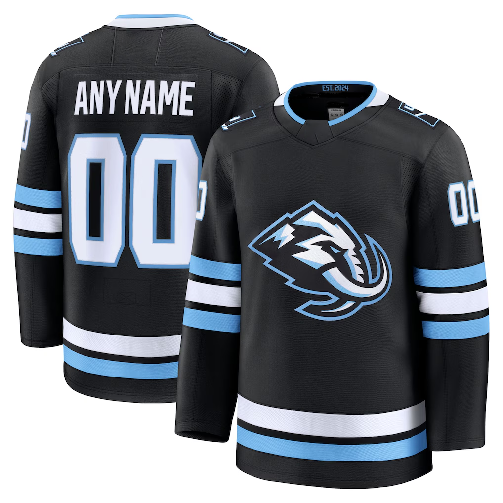 RedF Custom U.Mammoth Black Home Premium Jerseys