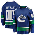 RedF Custom V.Canucks Blue Home Team Breakaway Jerseys