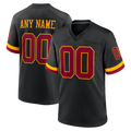 Pkot Custom W.Commanders Black Hail Raiser Alternate Game Stitched Jerseys