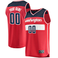 RedF Custom W.Wizards  Red Fast Break Replica Jerseys - Icon Edition