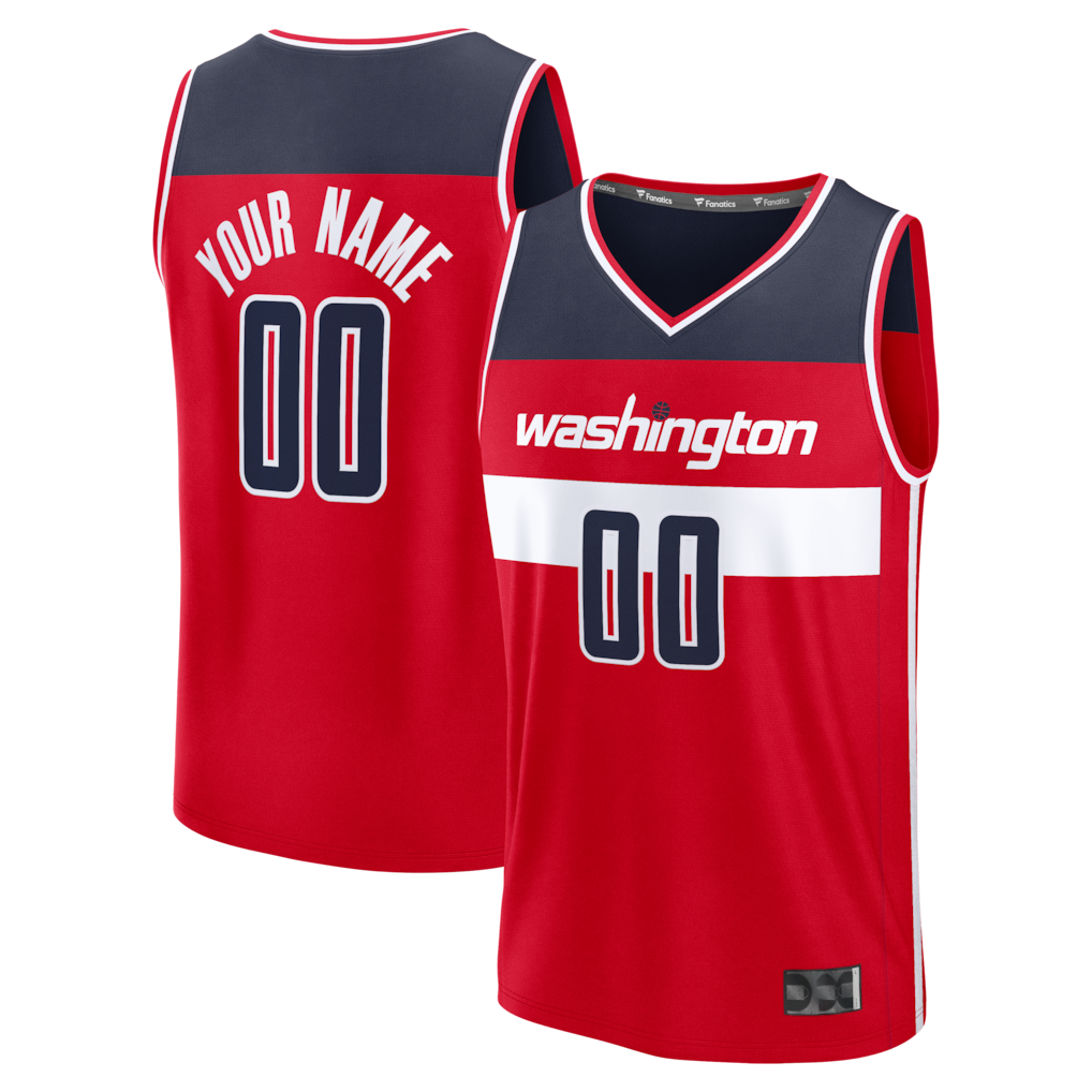 RedF Custom W.Wizards Red Jerseys - Icon Edition
